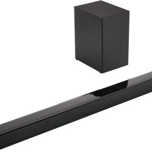 Barra de sonido delgada Panasonic SC-HTB150EBK con subwoofer inalámbrico para una experiencia de sonido dinámica